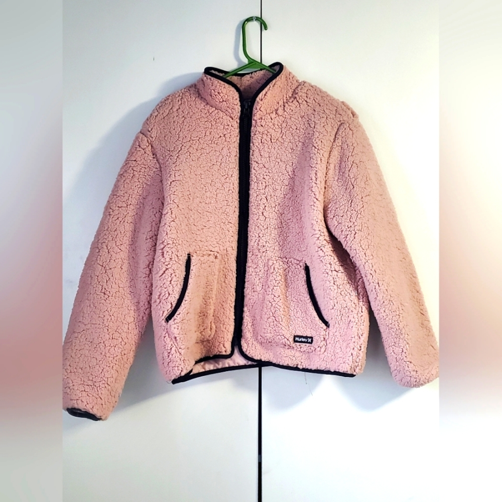 Hurley Jacket Pink Women's Large